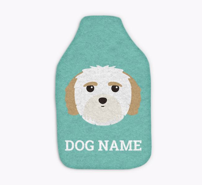 Name And Icon: Personalized {breedFullName} Hot Water Bottle